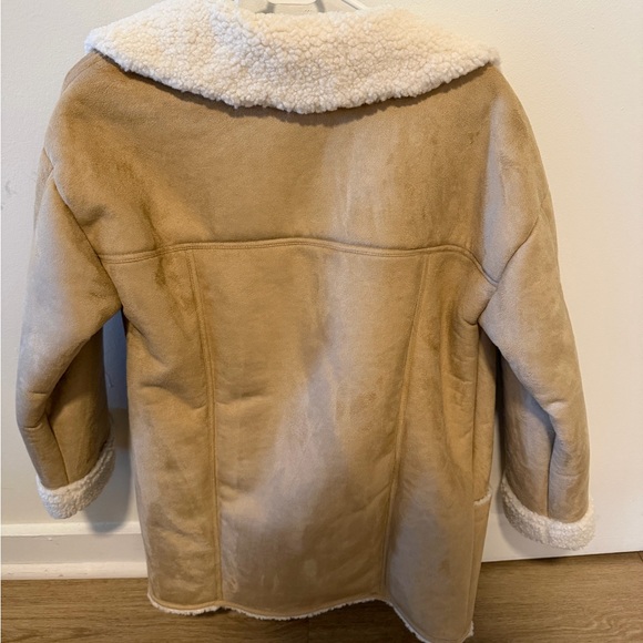 Free People Diogo Faux Fur Trim Coat XS - Picture 3 of 4